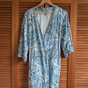 Vera Bradley Women’s Robe – Brand New With Tags – Blue Paisley – Small - Medium